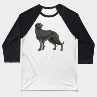 Dog - Scottish Deerhound - Black Baseball T-Shirt